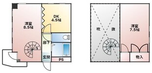 コヴァ朝生田の物件間取画像